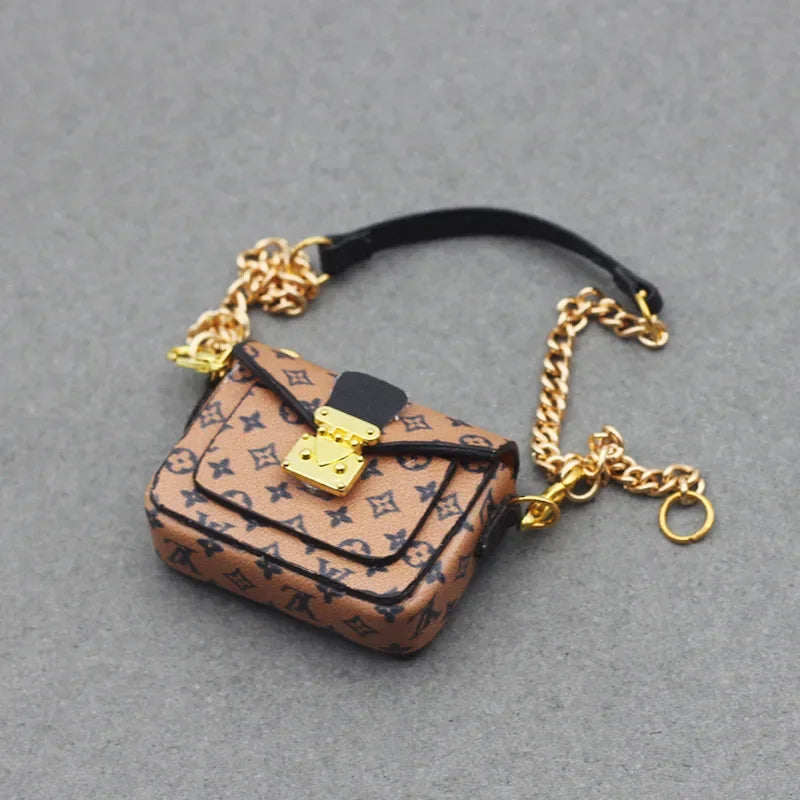 15 to 17 Cm Labubu Backpack Toy BJD Doll Bag Handmade Set DIY Doll Backpack Replacement Clothing Accessories