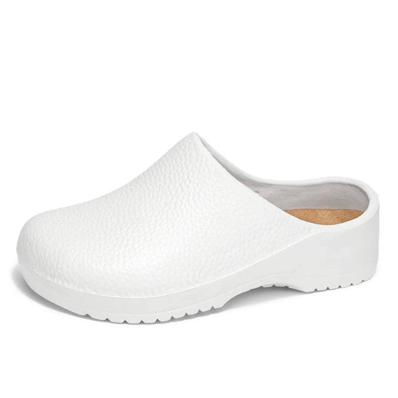 Couple Chef Shoes Waterproof Anti Slip Men's and Women's Casual Business Work Shoes Fashion Comfort Half EVA Shoes