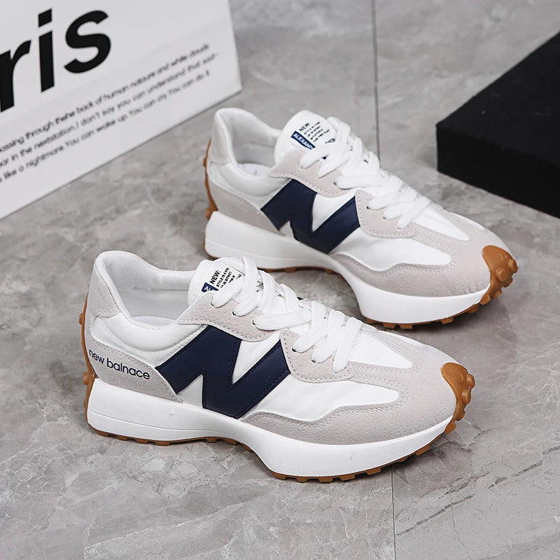 Women Summer Fashion Mesh Breathable Lace Up Sports Platform Shoes Designer Sneakers Casual Walking Shoes