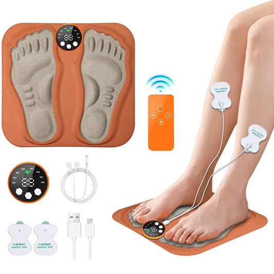 3D Smart Foot Massage Pad with RF Remote Feet Massager 8 Modes 29 Levels for Improved Blood Circulation Relaxed Muscles and Slim Legs