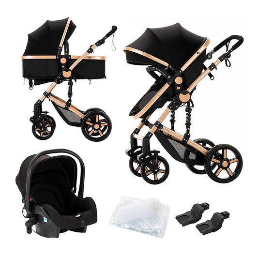 Is Foldable Lightweight Newborn Baby Stroller 3 In 1