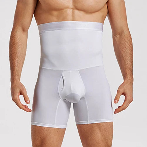 Men Tummy Control Shorts Body Shaper Compression High Waist Trainer Slimming Shapewear Boxer Underwear