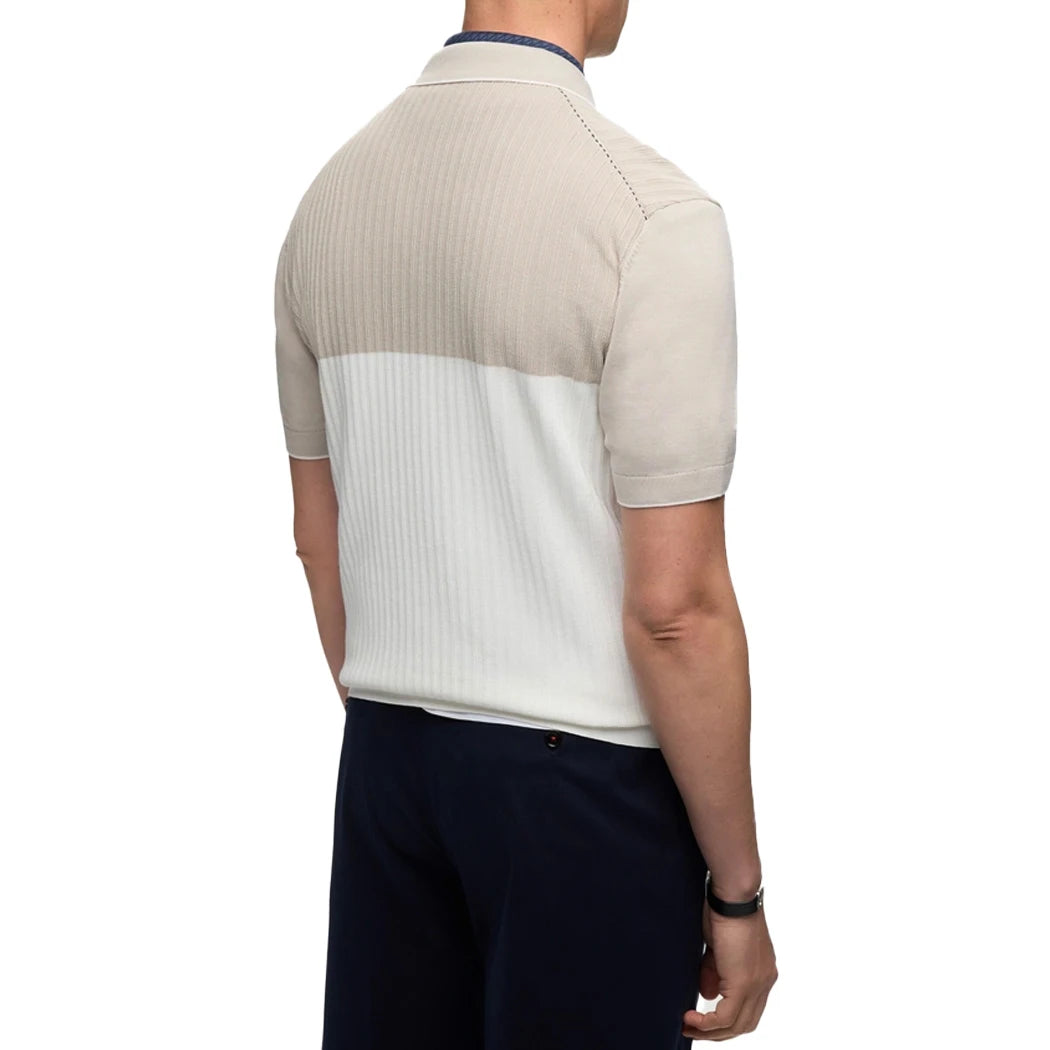 CHCH Summer Men's Polo Clothing Luxury T Shirt Casual Short Sleeve Drapped Loose Basic Splice Shirt Popular Knitwear