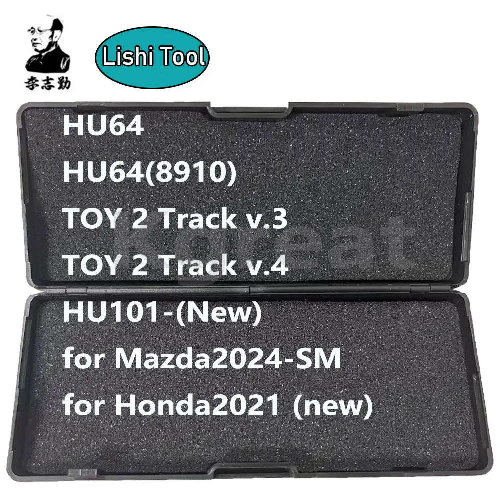 Newest LiShi Tool 2 in 1 HU64 HU64 8910 TOY 2 Track V3 TOY 2 Track V4 HU101 New for Mazda 2024 SM for Honda 2021 Locksmith Tools