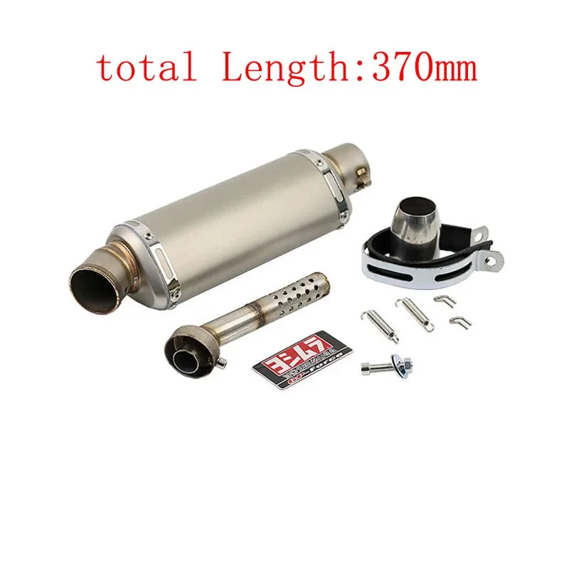 Universal 51mm Motorcycle Exhaust Yoshimura Muffler with DB Killer for Yamaha PCX125 FZ1N Z900 CBR500R R6 R25 R3 R1