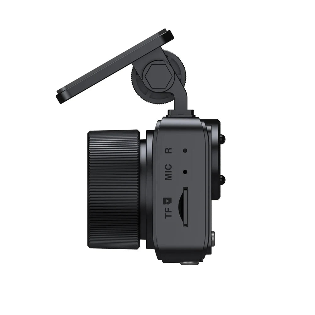 1080P WiFi Dash Cam HD Car DVR with 2 Inch IPS Screen Triple Lens Video Recorder for Front Rear Inside Parking Monitoring