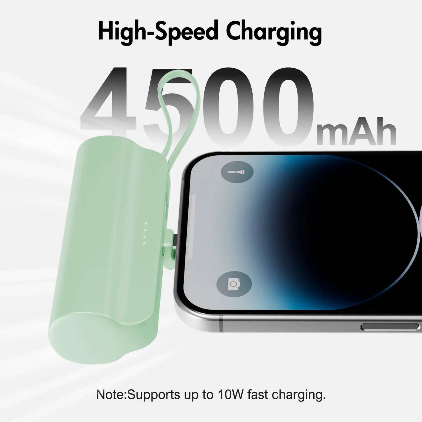 MIni Power Bank 4500mAh Fast Charging 10W Portable Type-C External Battery Charger For Huawei Samsung iPhone Powerbank