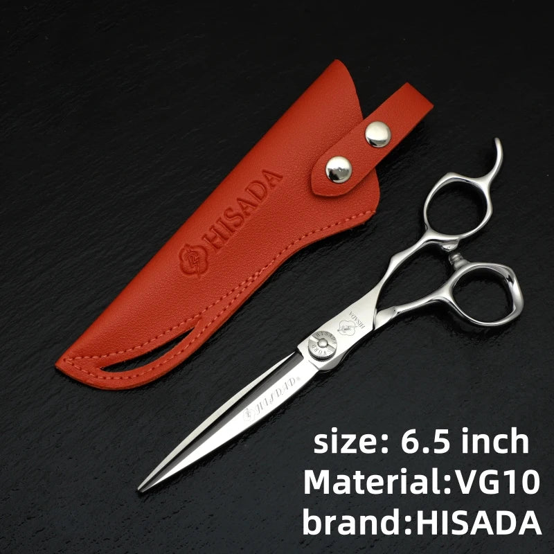 Hisada Professional Hairdressing Scissors 6 Inch VG10 Stainless Steel Cutting Scissors for Salon Use