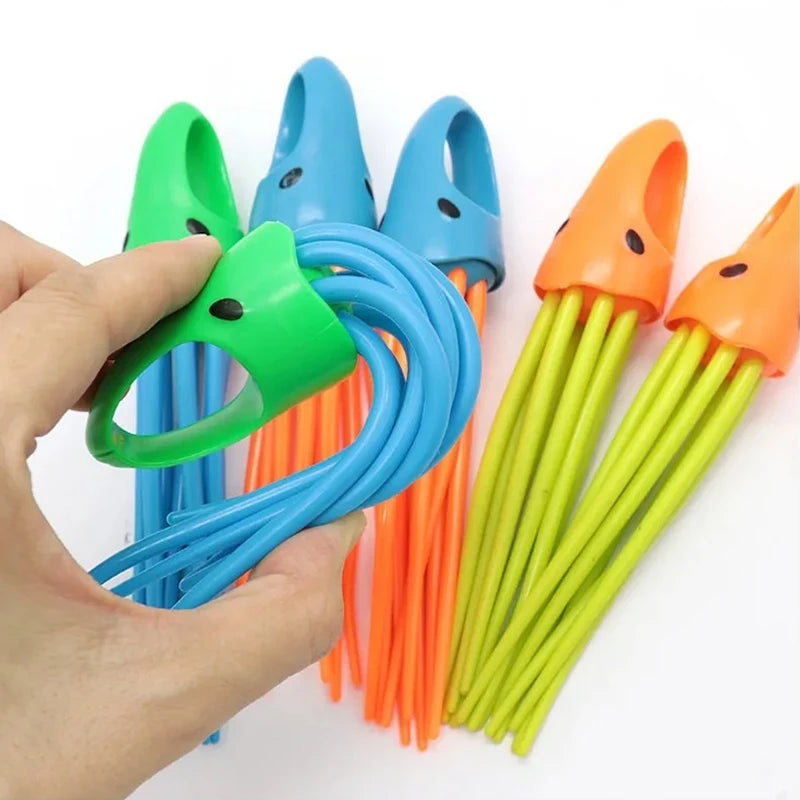 Pool Decoration Props Inflatable Swimming Pool Accessories Treasure Hunt Diving Set Torpedo Fish Water Rings Dolphin Gifts TMZ