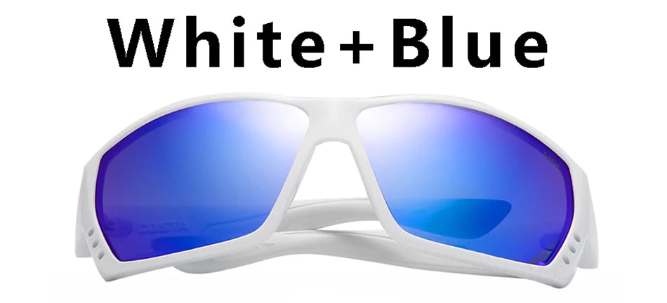 Square Sunglasses for Men and Women Classic Tuna Alley UV400 Mirror Driving Sport Eyewear