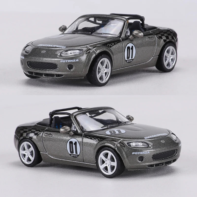 DCT 164 MX5 Race Car Alloy Model Car Diecast Metal Replica
