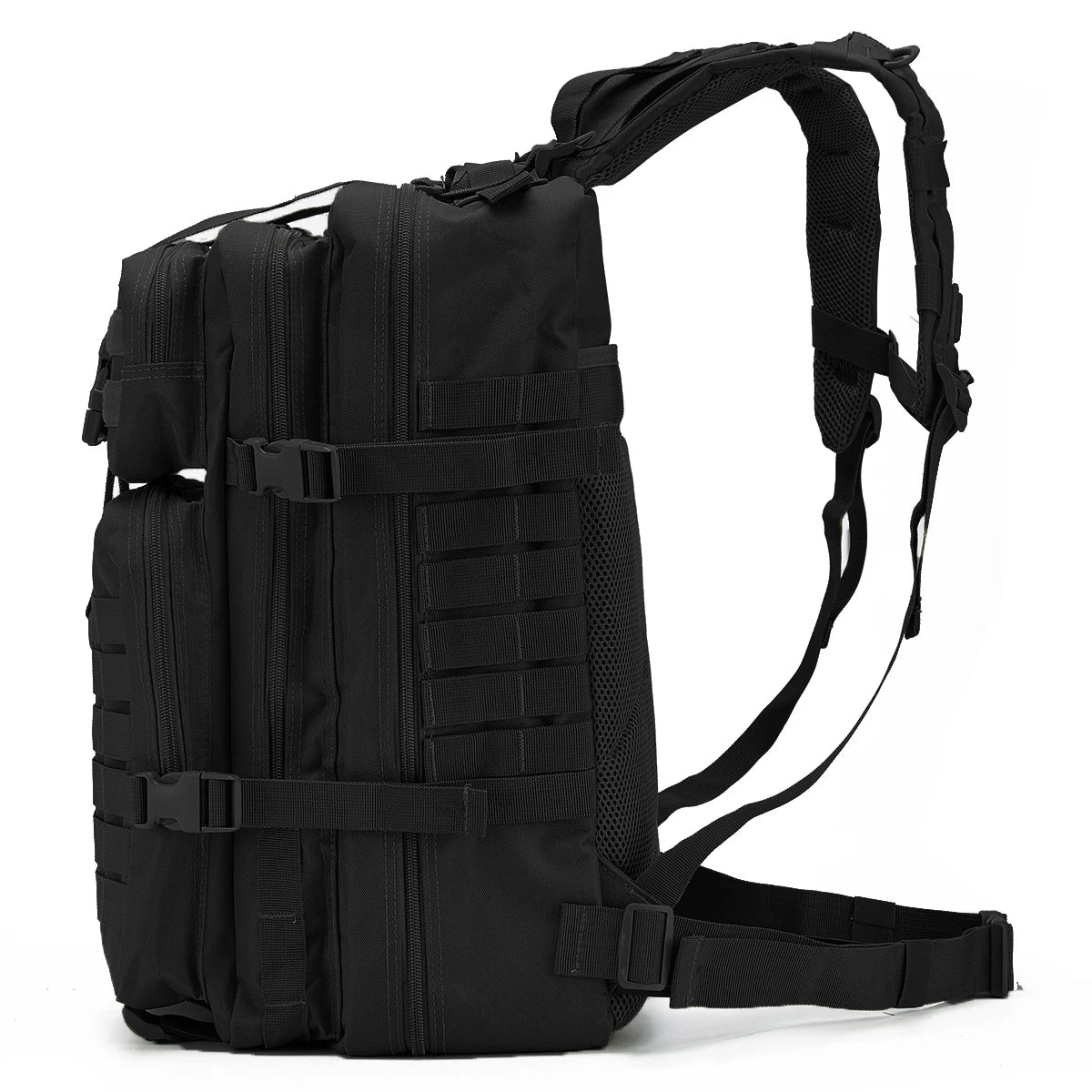 QTQY 30L 50L Tactical Backpack for Men Travel Survival Outdoor 3P Assault Pack EDC Molle Hiking Trekking Hunting Bag
