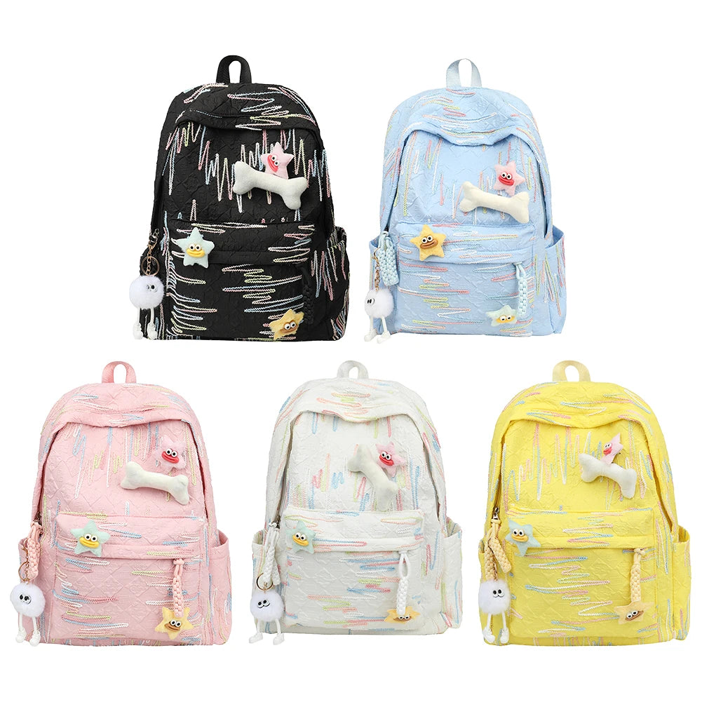 Large Capacity Laptop Backpack Travel Rucksack for Teen Girls and Women