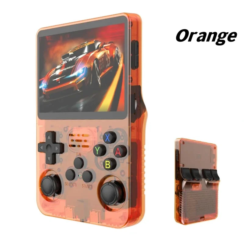 R36S Retro Handheld Video Game Console Linux System 3.5 Inch IPS Screen Portable Pocket Video Player 64GB 128GB