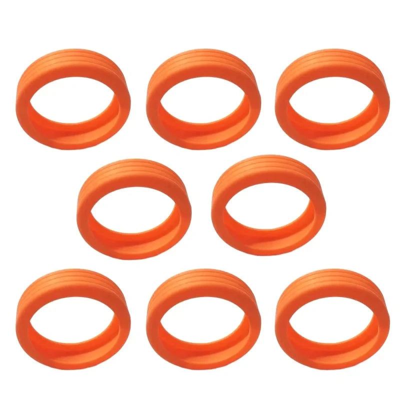 8PCS Luggage Wheels Protector Silicone Wheels Caster Shoes Reduce Noise Wheels Guard Cover Travel Luggage Suitcase Accessories