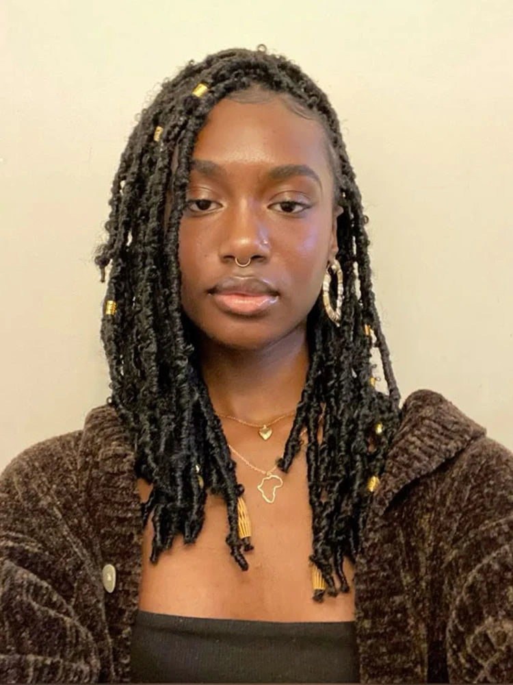 Afro Kinky Bulk Human Hair for Dreadlock Extensions and Braiding 2 Pack 100g Ginger Orange Color