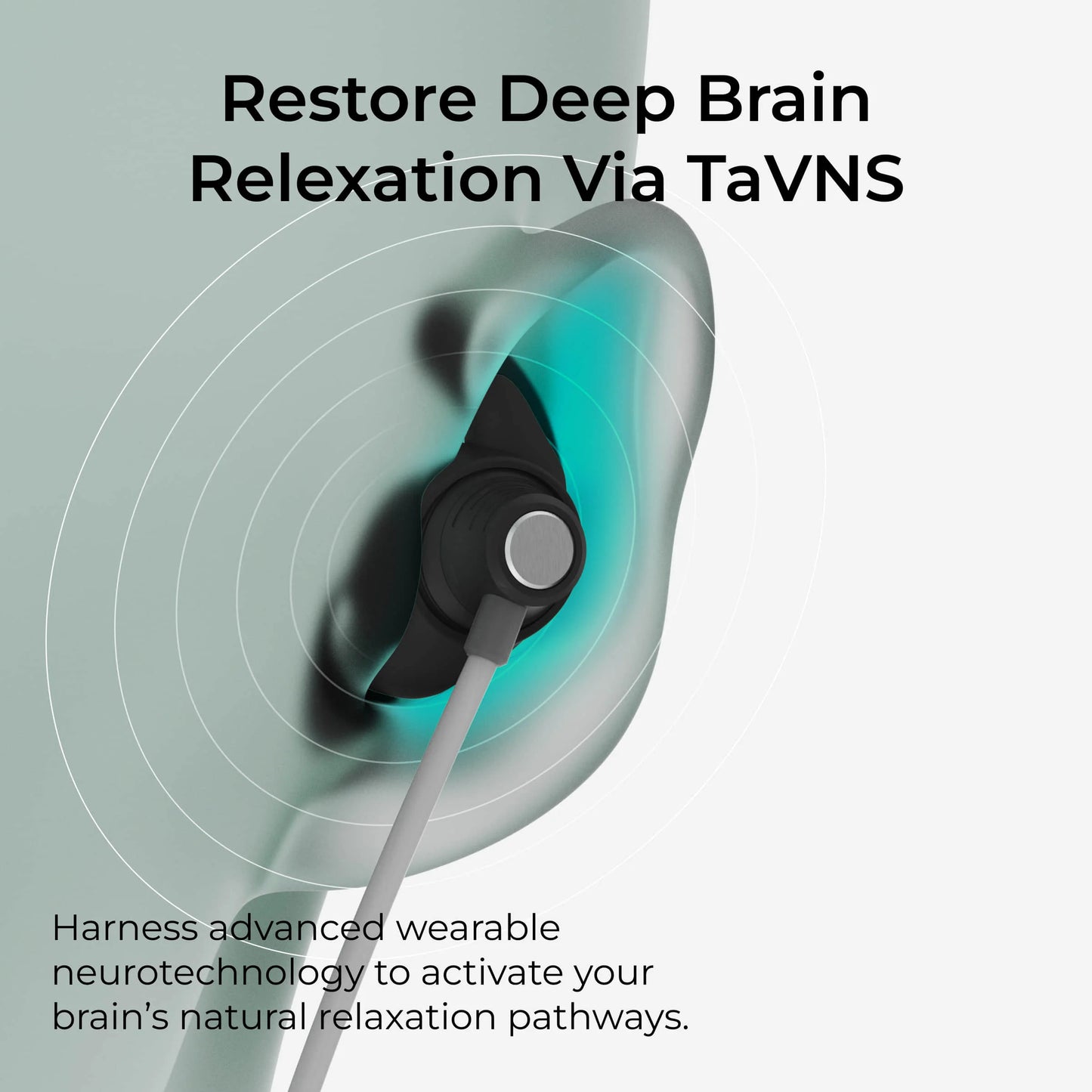 ZenoWell Luna Vagus Nerve Stimulator to Sleep Better, Deep Calm, Meditation and Drug-free Intervention for Headache
