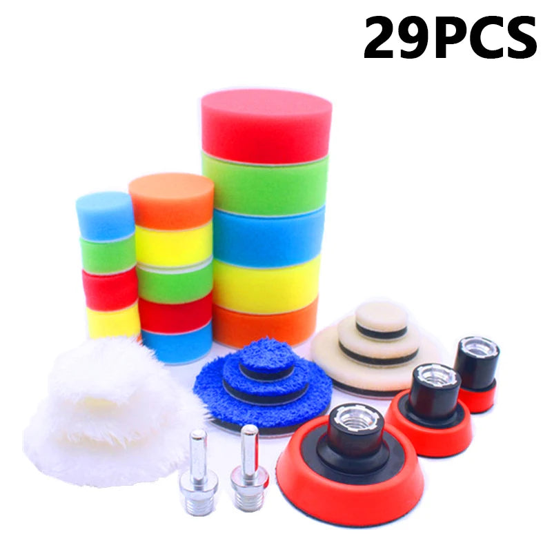 Car Polishing Machine Beauty Waxing Machine Sealing Glaze Locomotive Paint Polishing Car Polishing Kit with Detachable Handle