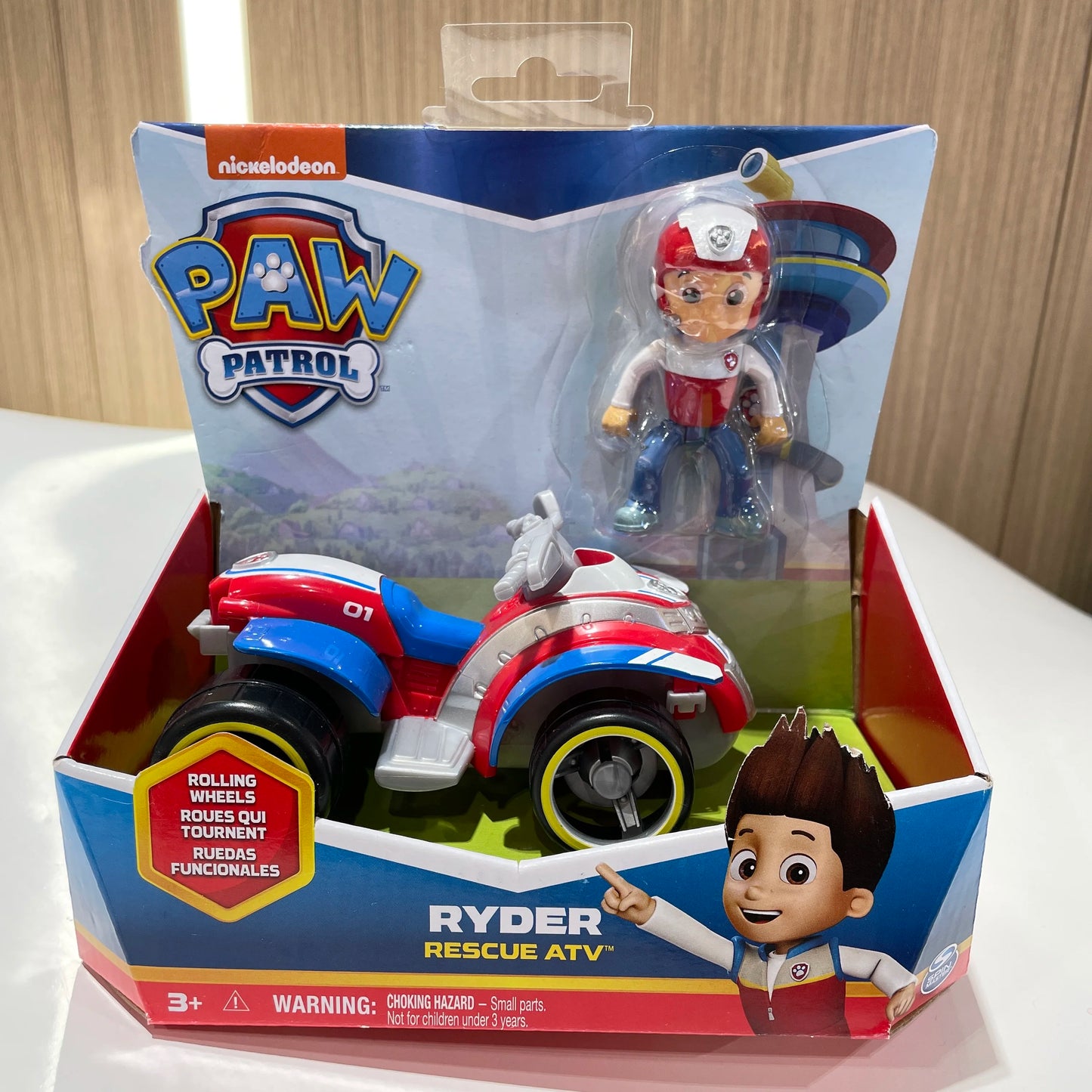 10 Kinds Genuine Paw Patrol Everest Ryder Rex Skye Chase Rocky Zuma Vehicle with Collectible Figure Birthday Gift for Children Toy