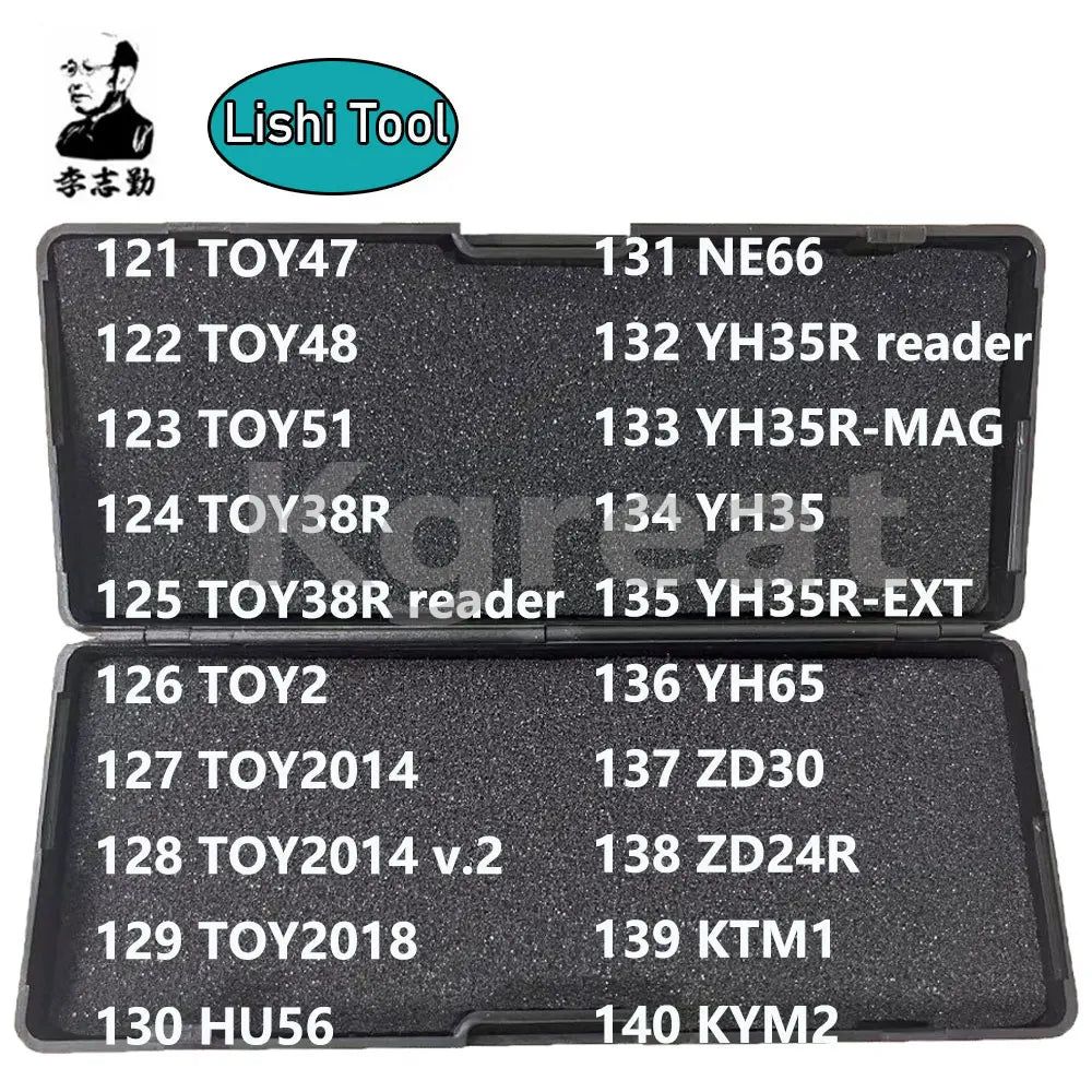 Newest LiShi Tool 2 in 1 HU64 HU64 8910 TOY 2 Track V3 TOY 2 Track V4 HU101 New for Mazda 2024 SM for Honda 2021 Locksmith Tools