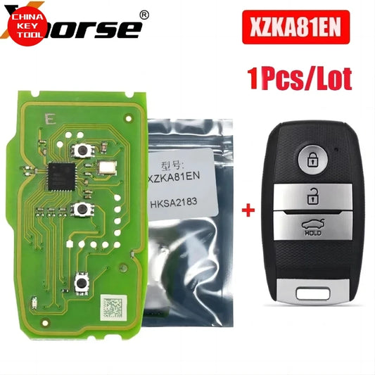 1PCS XHORSE XZKA81EN Special PCB Board 3 Buttons Key Shell For Hyundai Kia Models