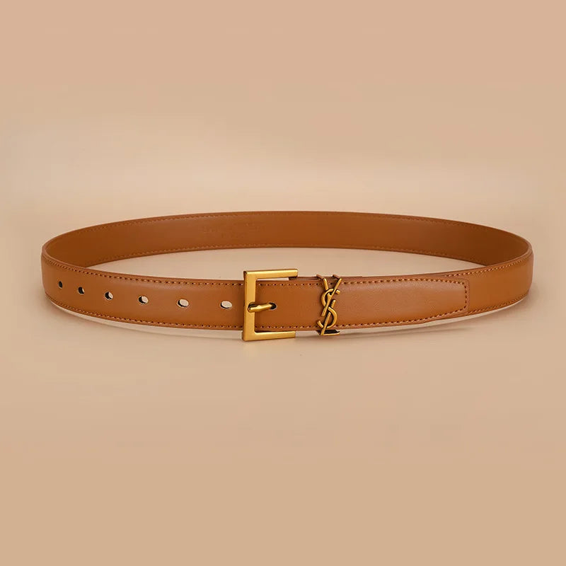 2025 Y Home Internet Celebrity Yang Shulin Women's Decorative Pants Belt Light Luxury Simple Style