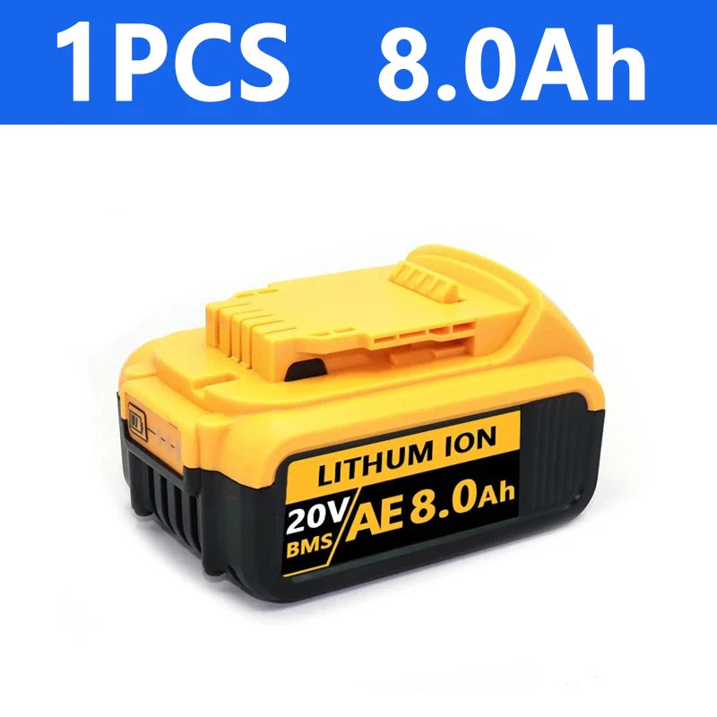 100 Percent Compatible Dewalt 20V Battery 12Ah Rechargeable Li Ion Replacement Battery