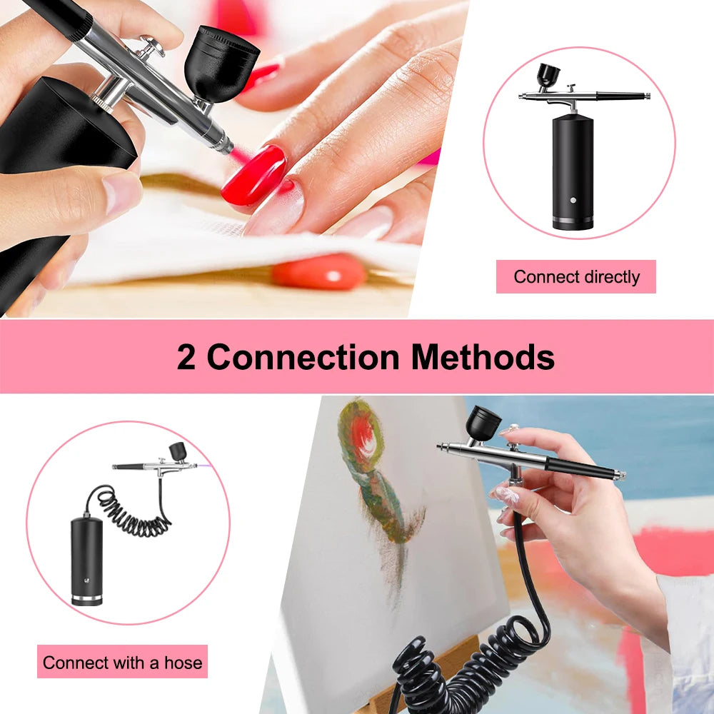 Airbrush With Compressor Mini Spray Gun For Painting Electric Paint Gun Airbrush Compressor