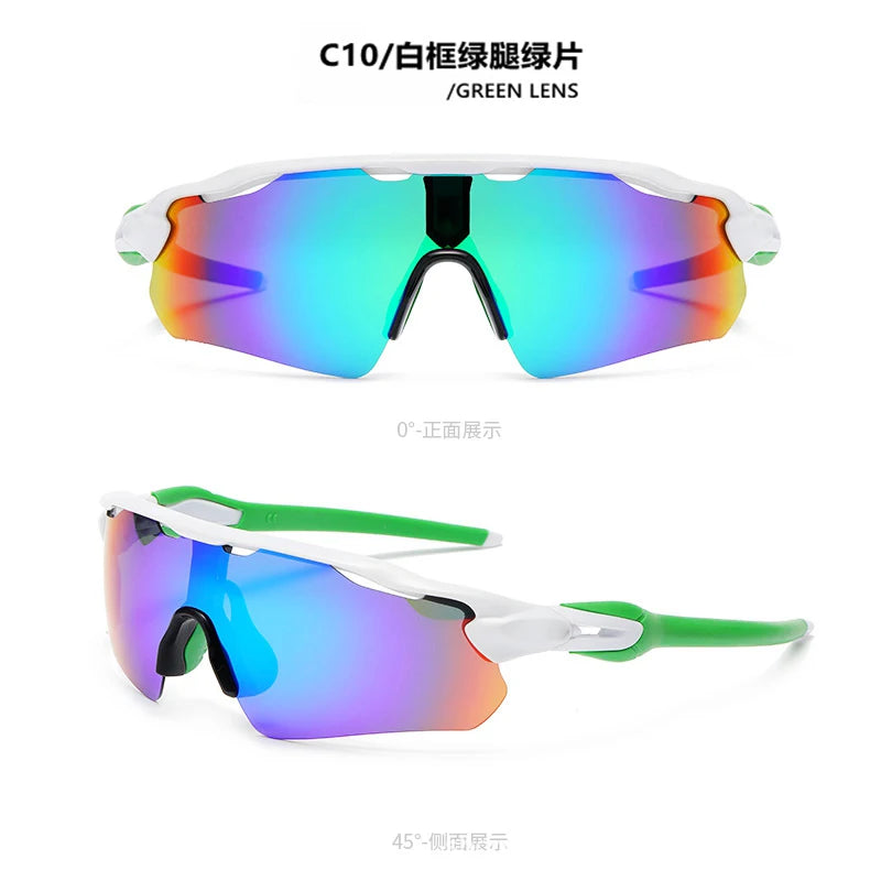 ZSMEYE RADAR EV 9208 Polarized Sunglasses for Men Outdoor Running with UV Protection and Trendy Frame
