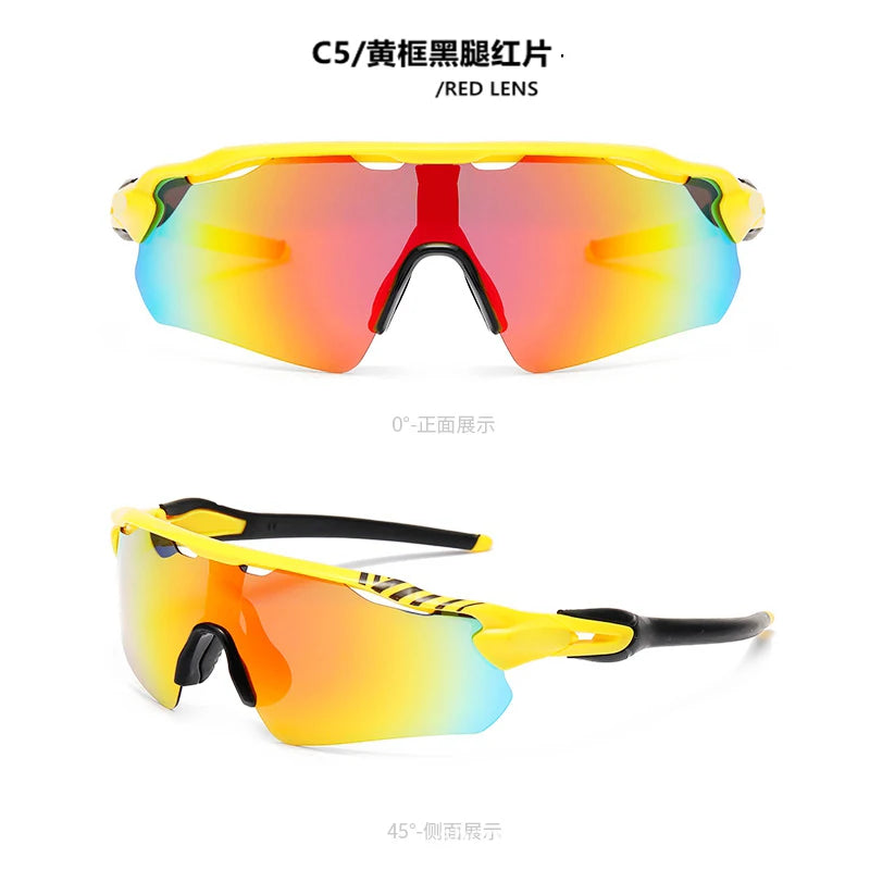 ZSMEYE RADAR EV 9208 Polarized Sunglasses for Men Outdoor Running with UV Protection and Trendy Frame