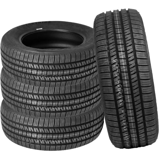 Set of 4 Suretrac Comfortride 22565R17 Tires SL BSW 102H Year Round Performance Tires