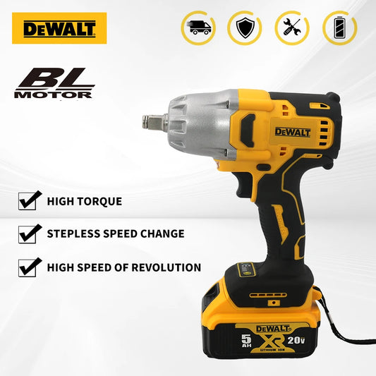 Dewalt 20V Max 1/2 Inch Brushless Impact Wrench 700N.m High Torque Cordless Tool