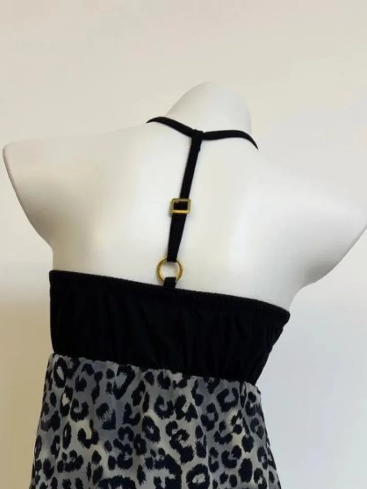 Women Summer Crop Tops 2025 Halter Backless Loose Vest