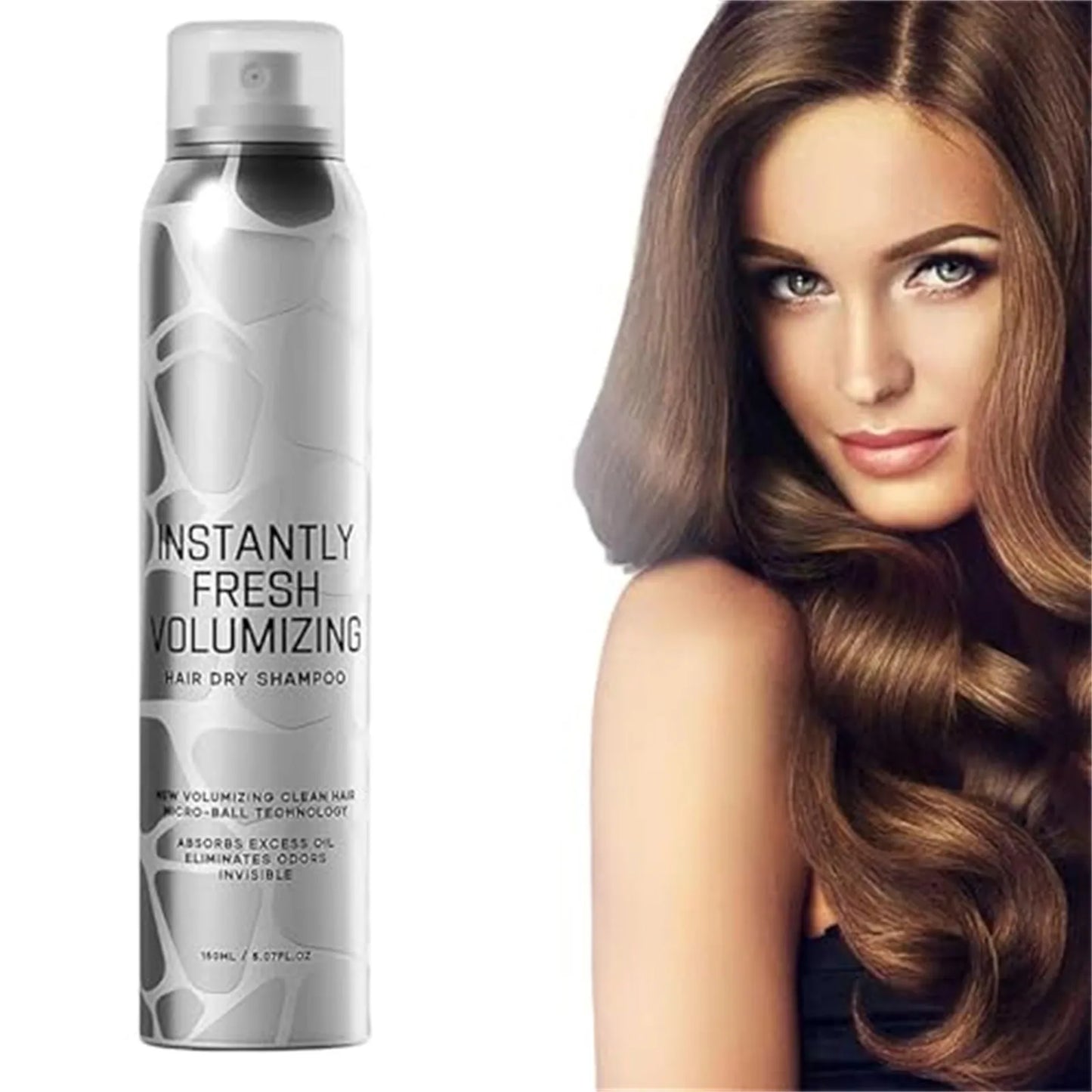 1 2 3 PCS Halovida Dry Shampoo Instantly Fresh Volumizing Hair Dry Shampoo Volumizing Dry Shampoo For Dark Hair Natural Dry Shampoo Volumizing Spray 150ml