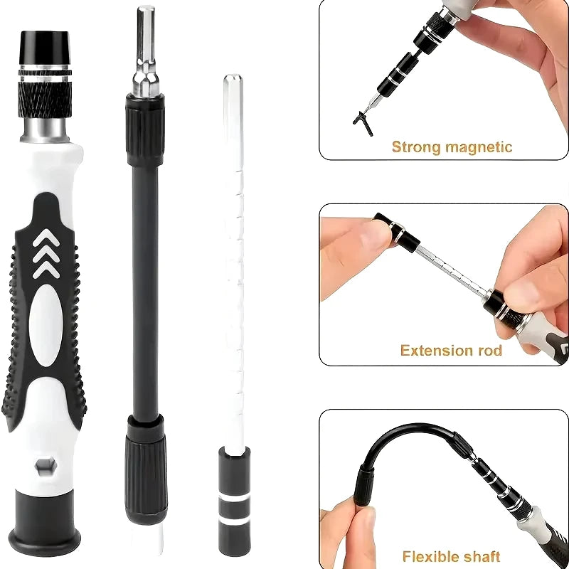 JCD Precision Screwdriver 115 in 1 Set Multifunctional Tool