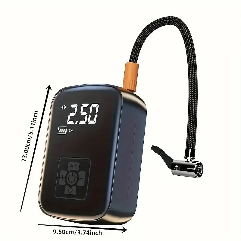 1 Piece Wireless Car Air Compressor Electric Tire Inflator Pump for Motorcycle Bicycle Boat Auto Tyre Balls Inflatable