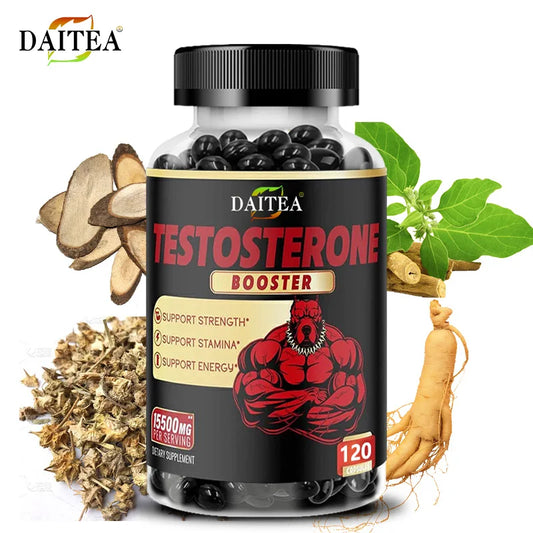 Natural Energy Supplement for Men Boost Strength and Endurance Test Muscle Growth