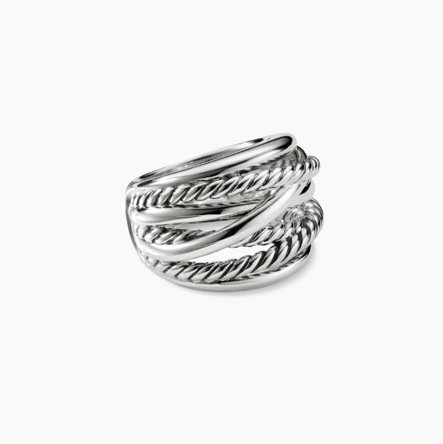 High Quality Stylish 925 Silver DY Latest Ring for Everyday Wear