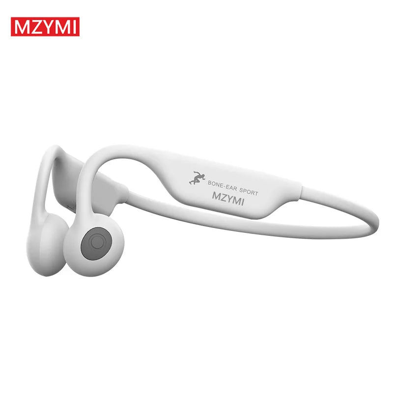 MZYMI A18 TWS Earphone Bone Conduction Neckband Headphone Sport IP56 Waterproof Headset Built-in Mic For Android iOS