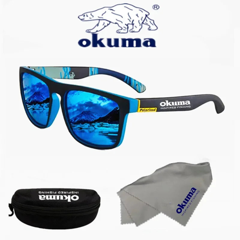 Okuma Polarized Sunglasses UV400 for Men and Women Outdoor Activities Hunting Fishing Driving Biking