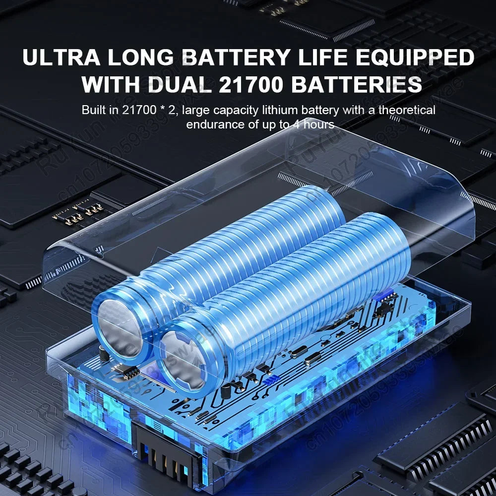 CAER Turbo Jet Violent Fan with Storage Bag 130000RPM Wind Speed 52m/s Portable Mini Air Blower Handheld Car Dust Blowing Tools