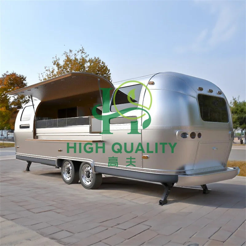 Best Selling Mobile Bar Station BBQ Pizza Trucks  Food Cart Coffee Trailer Food Truck Mobile Kitchen Fully Equiped
