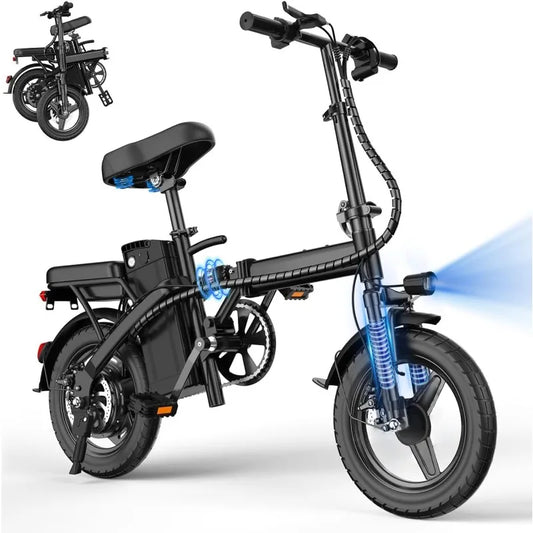Samson Shopping 25 Foldable Electric Bike For Adults 500W