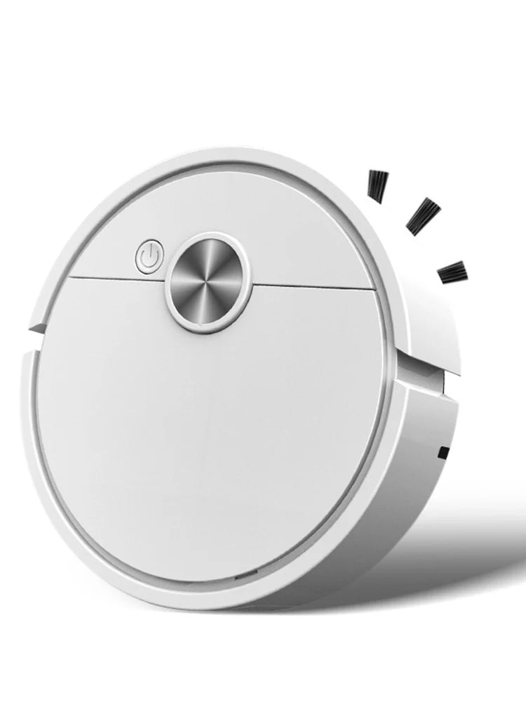 3 in 1 Sweeping Robot Rechargeable Vacuum Mop Robot Sweeping Machine Compact Cleaning Machine for Pet Hair Stubborn Dirt