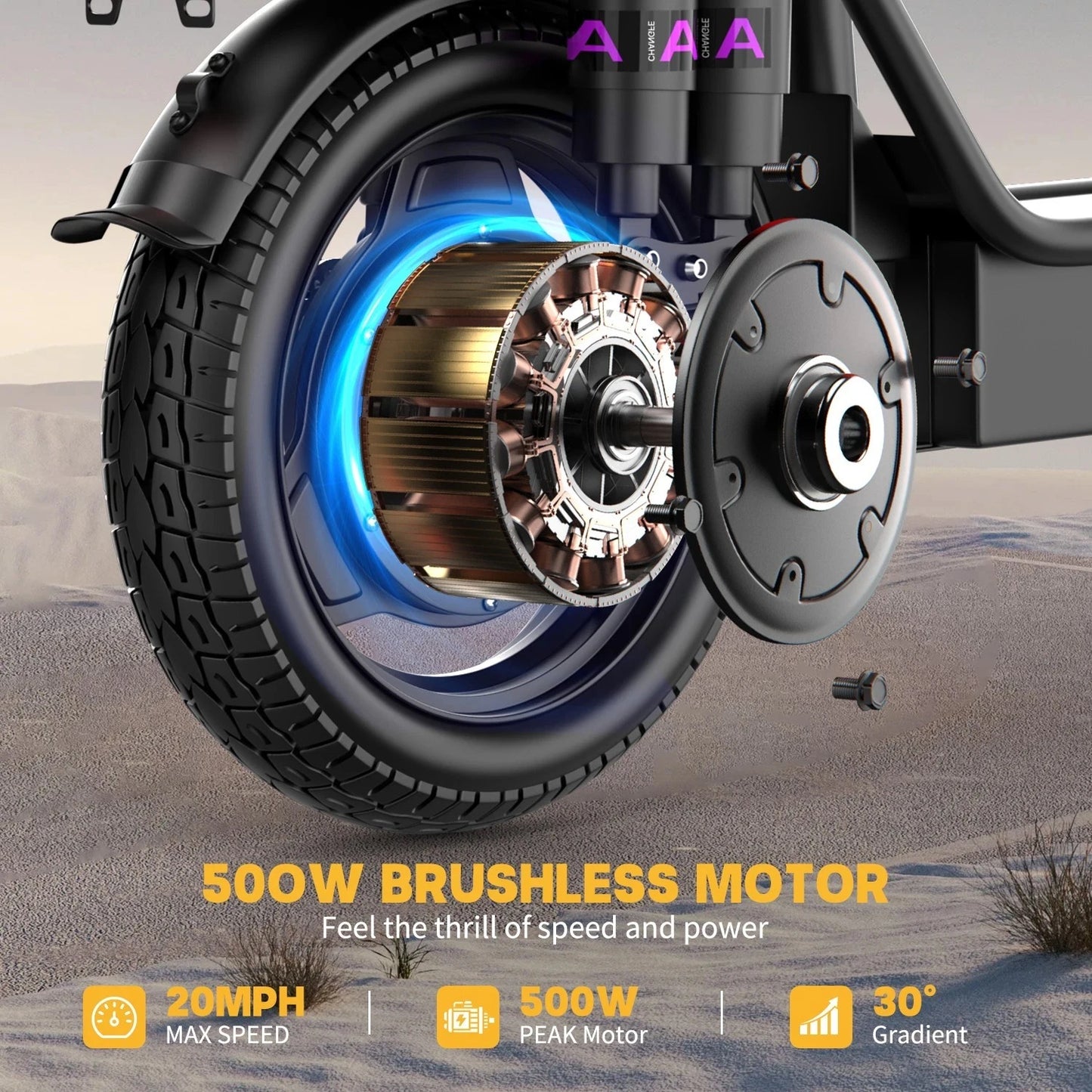 UPlee GQ8 Electric Bike For Adults, Folding Electric Bike, 250W Peak Motor, Scooter EBike With 14" Tire 48V 15AH Battery