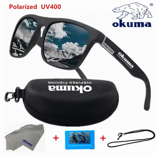 Okuma Polarized Sunglasses UV400 for Men and Women Outdoor Activities Hunting Fishing Driving Biking