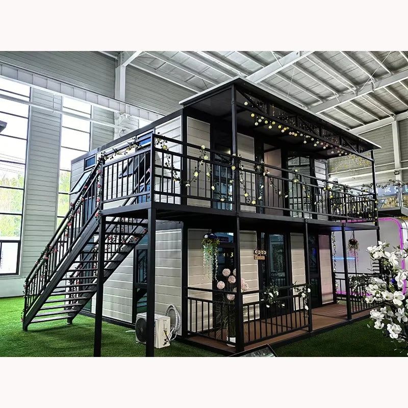 Professional Manufacture Readymade Container Houses Prefabricated Architecture Tiny House Expandable Detachable Container Home