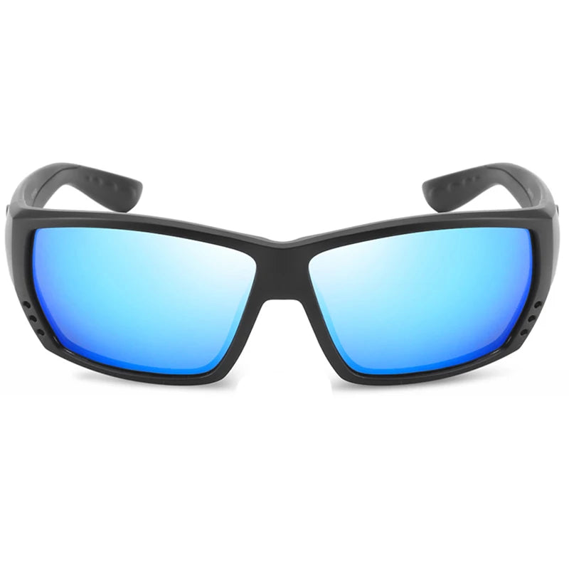 Square Sunglasses for Men and Women Classic Tuna Alley UV400 Mirror Driving Sport Eyewear