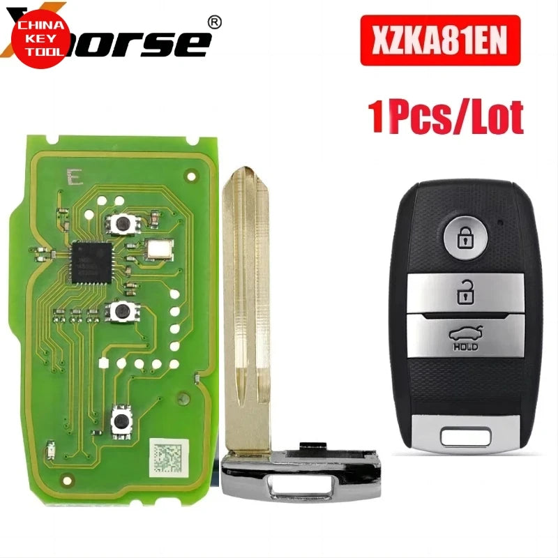 1PCS XHORSE XZKA81EN Special PCB Board 3 Buttons Key Shell For Hyundai Kia Models