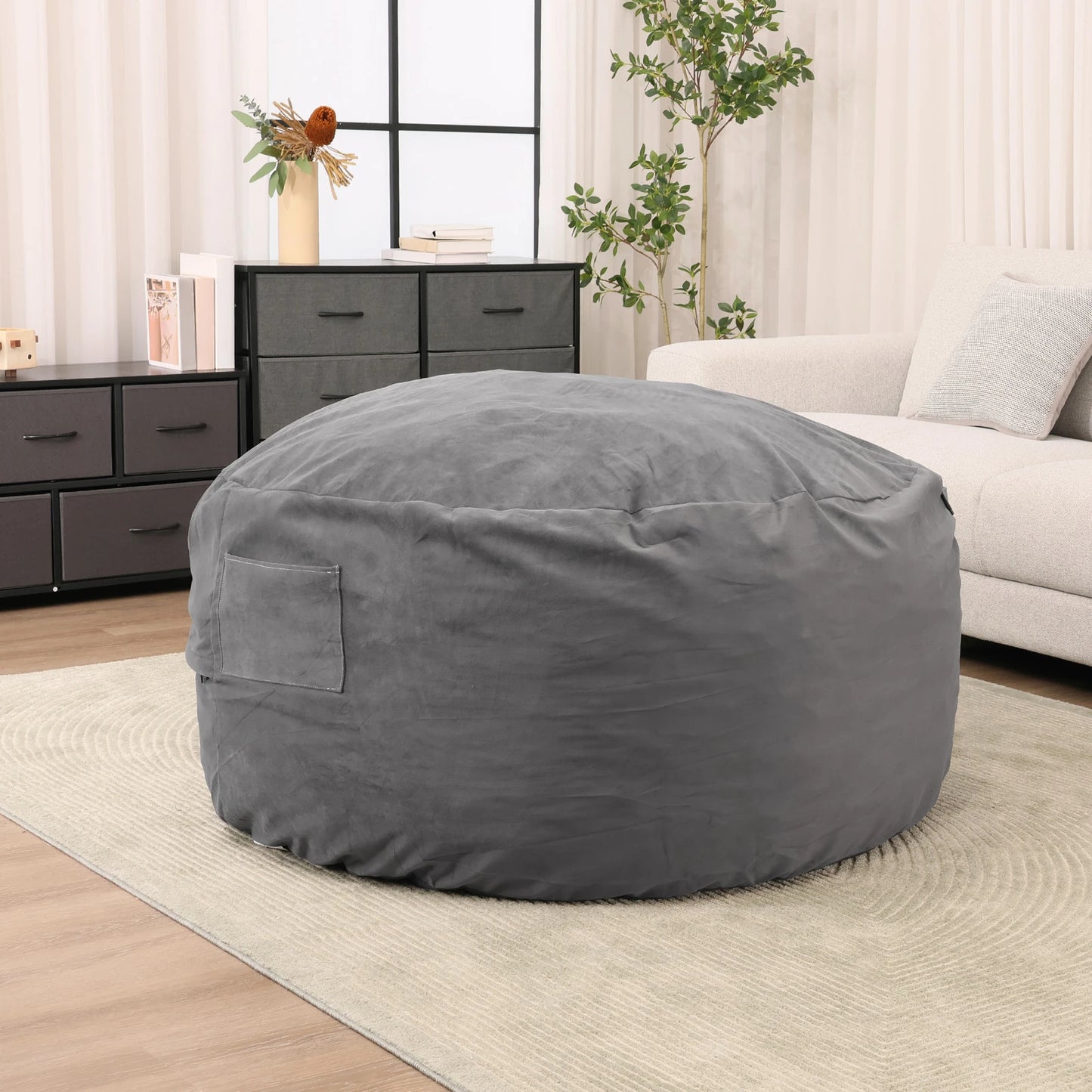 JHK Oversized Bean Bag Chair For Gaming And Reading